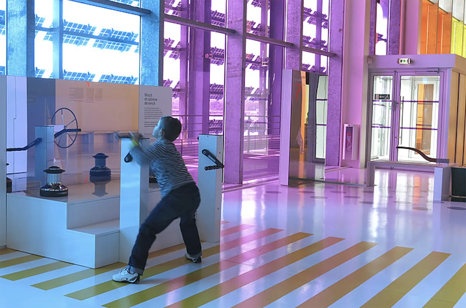 seeksense scénographie cité de la voile lorient